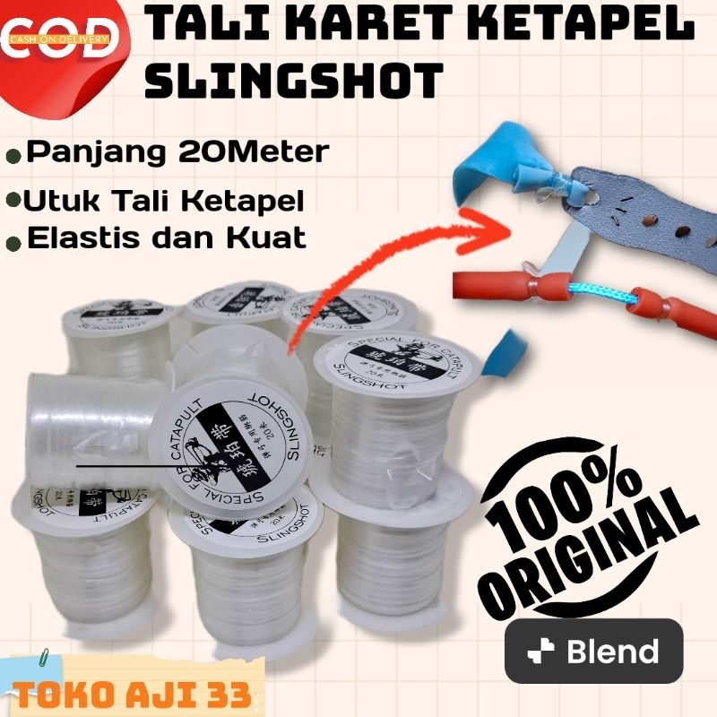 Tali Karet Ketapel 20 Meter