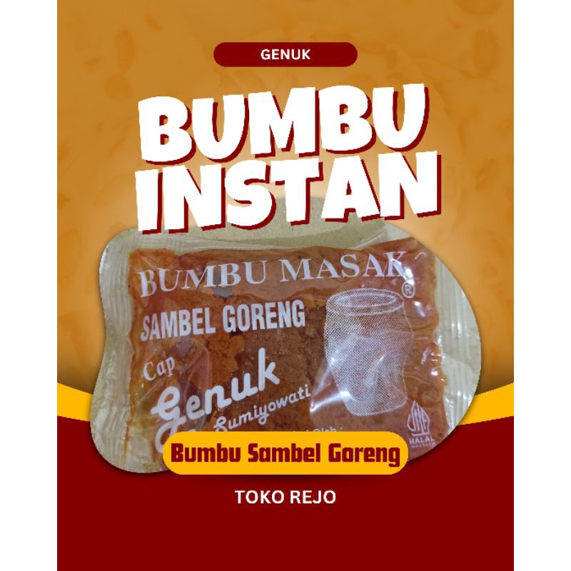 

Bumbu Masak Instan Masakan Sambel Goreng, Bumbu Masak Sambel Goreng