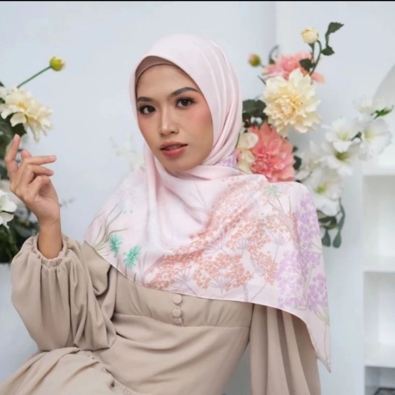Zoya AZQILA AUTUMN SCARF hijab segi empat by zoya