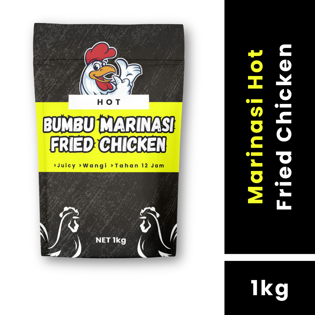 

Bumbu Marinasi Fried Chicken Hot 1kg