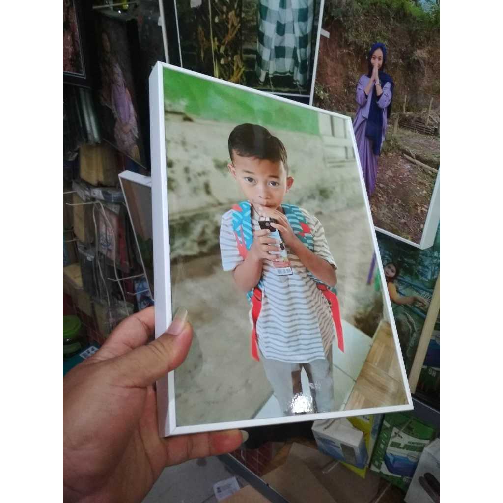cetak foto frame blok fiber tebal 20 x 30 (10 R )