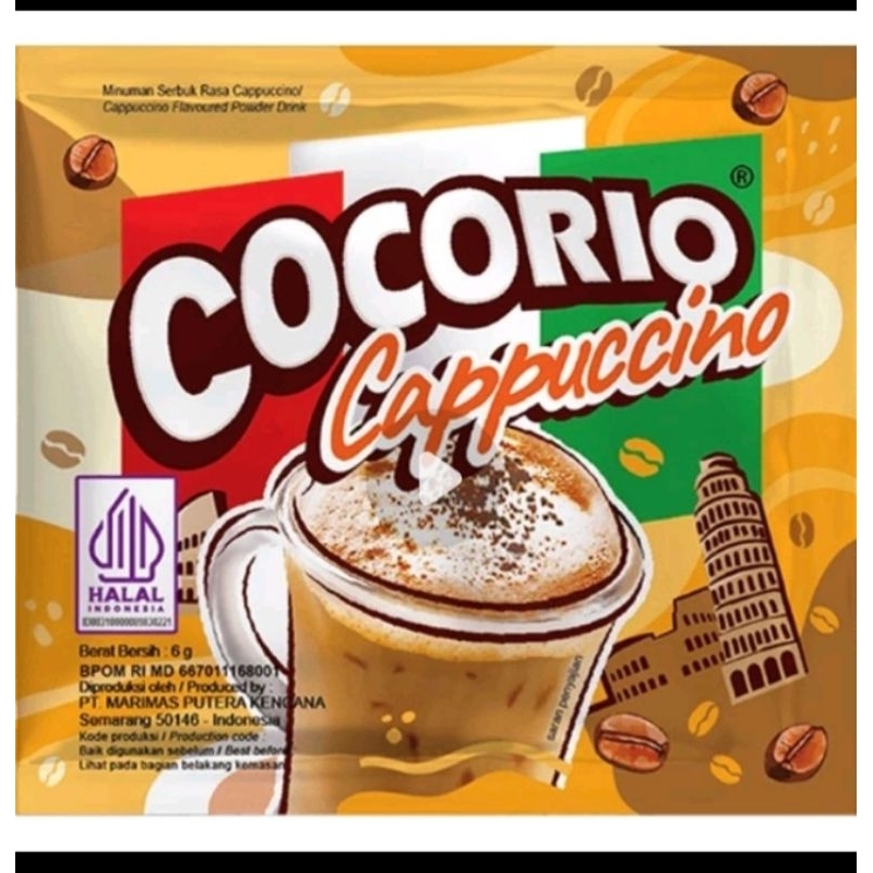 

cocorio minuman rasa enak seger untuk harga 1pack