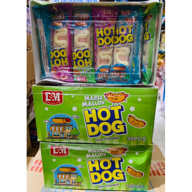 

DSM HOT DOG MARSHMALLOW BOX ISI 30