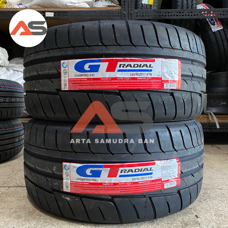 Ban GT Radial Champiro SX2 245 / 40 R 17 R17