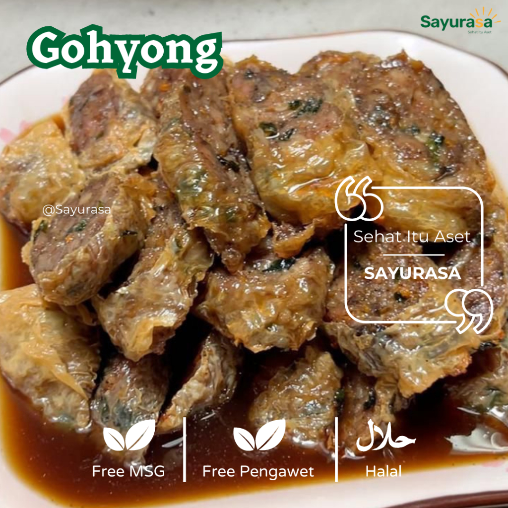 

GOHYONG HOMEMADE 10 PCS (Halal, Tanpa MSG & Pengawet)