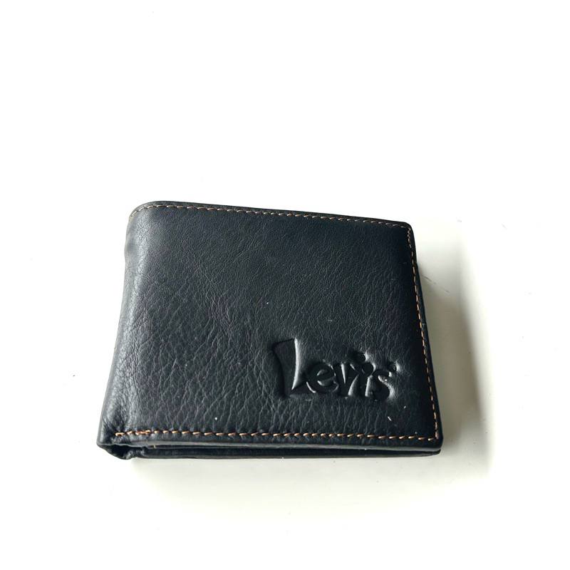 Levis Dompet Lipat Pria Asli Kulit Sapi Premium