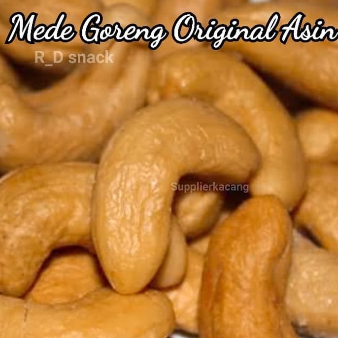 

SPESIAL 5gram Mede Goreng ORIGINAL Asin kacang mete fried cashew Ori Asin 5gr