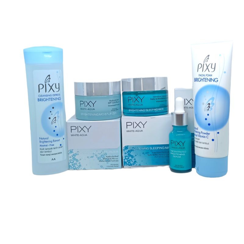Paket Skincare Pixy  White Aqua Brightening