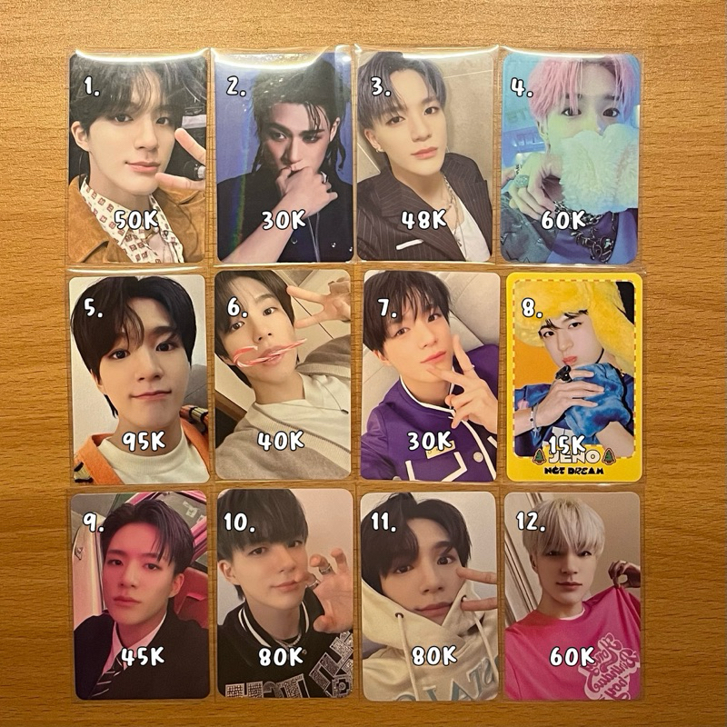 PC JENO CASETTE TAPE MD NCT DREAM HOTTRACKS ESCAPE SANRIO PAJAMAS ACRYLIC KEYCHAIN ICE VER NCT HOME 