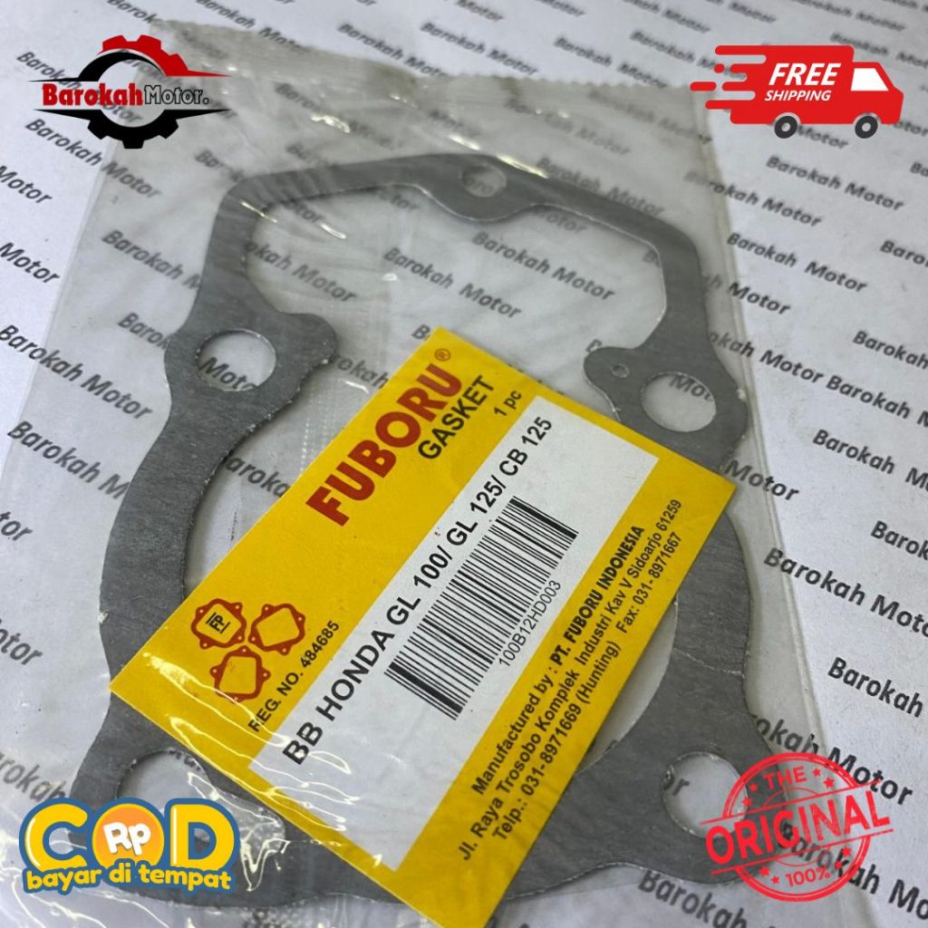 GASKET PACKING CYLINDER BLOK BB HONDA GL 100 GL 125 CB 125