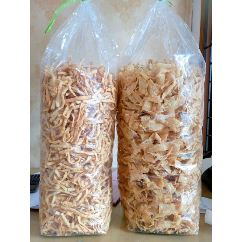 

Keripik Pangsit Bawang premium 2kg