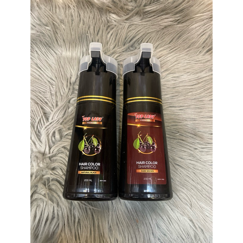Hair Color Shampoo Top Lady 200ml