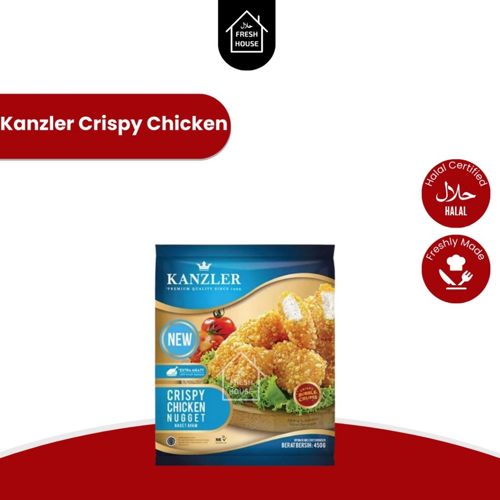 

KANZLER CRISPY CHICKEN NUGGET 450 GR / CRISPY CHICKEN SPICY / CRISPY CHICKEN STIK