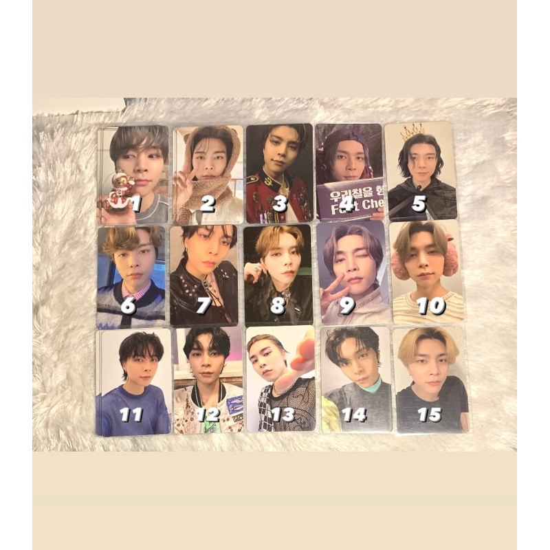 johnny official photocard smcu gitd monde [READ DESKRIPSI]