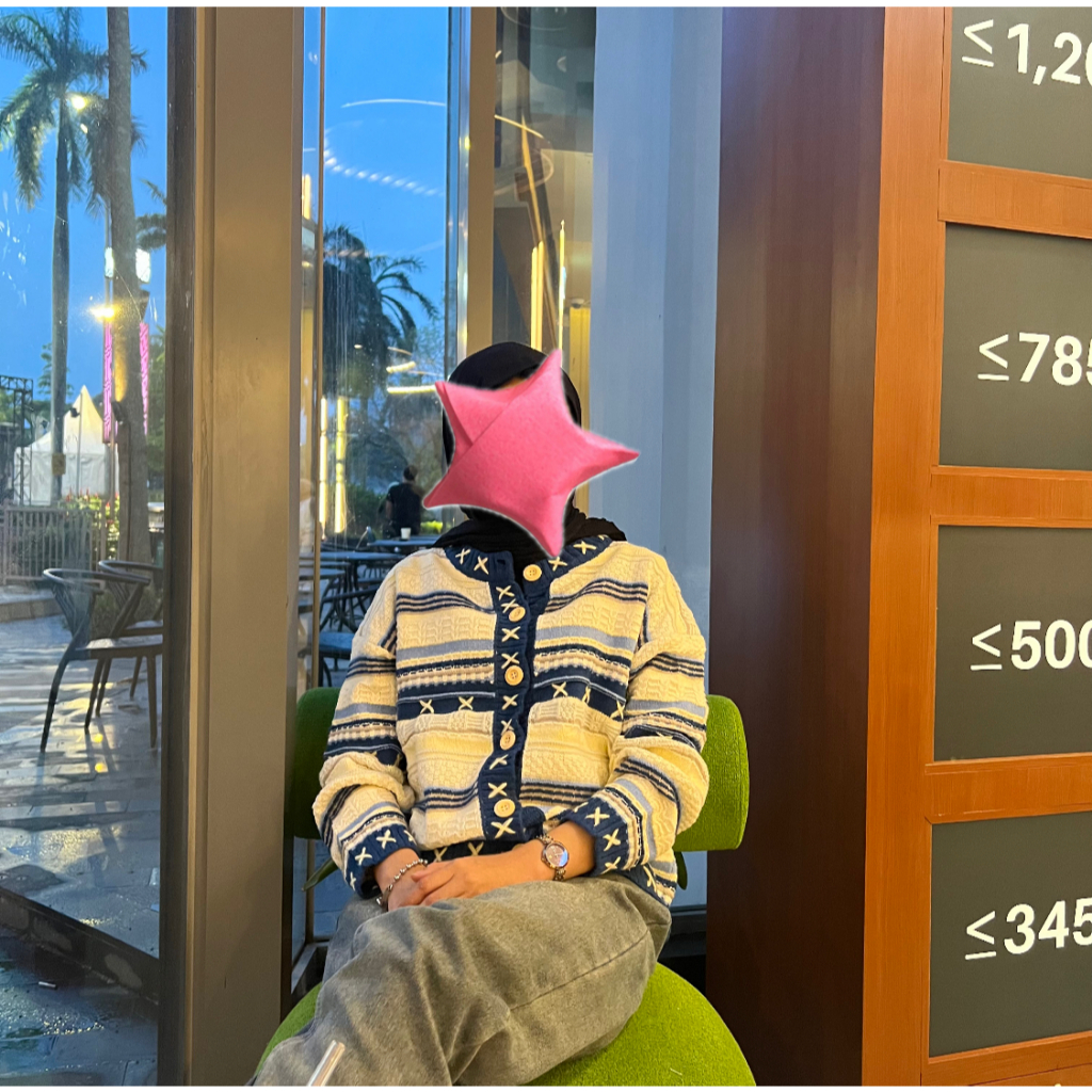 Knitwear Cardigan Sweater Myeongdong Korea 0507-1