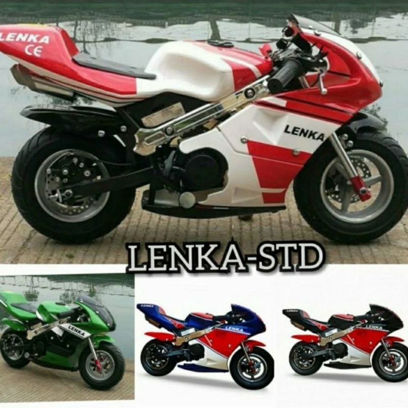 MOTOR MEDIUM GP NINJA/STD LENKA 50CC MESIN 2 TAK~MOTOR GP NINJA~MOTOR MINI-MOTOR CROSS-MAINAN MOTOR 