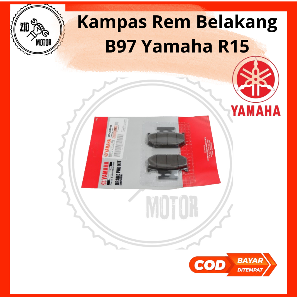 Kampas Rem Belakang R15 & VIXION R Yamaha