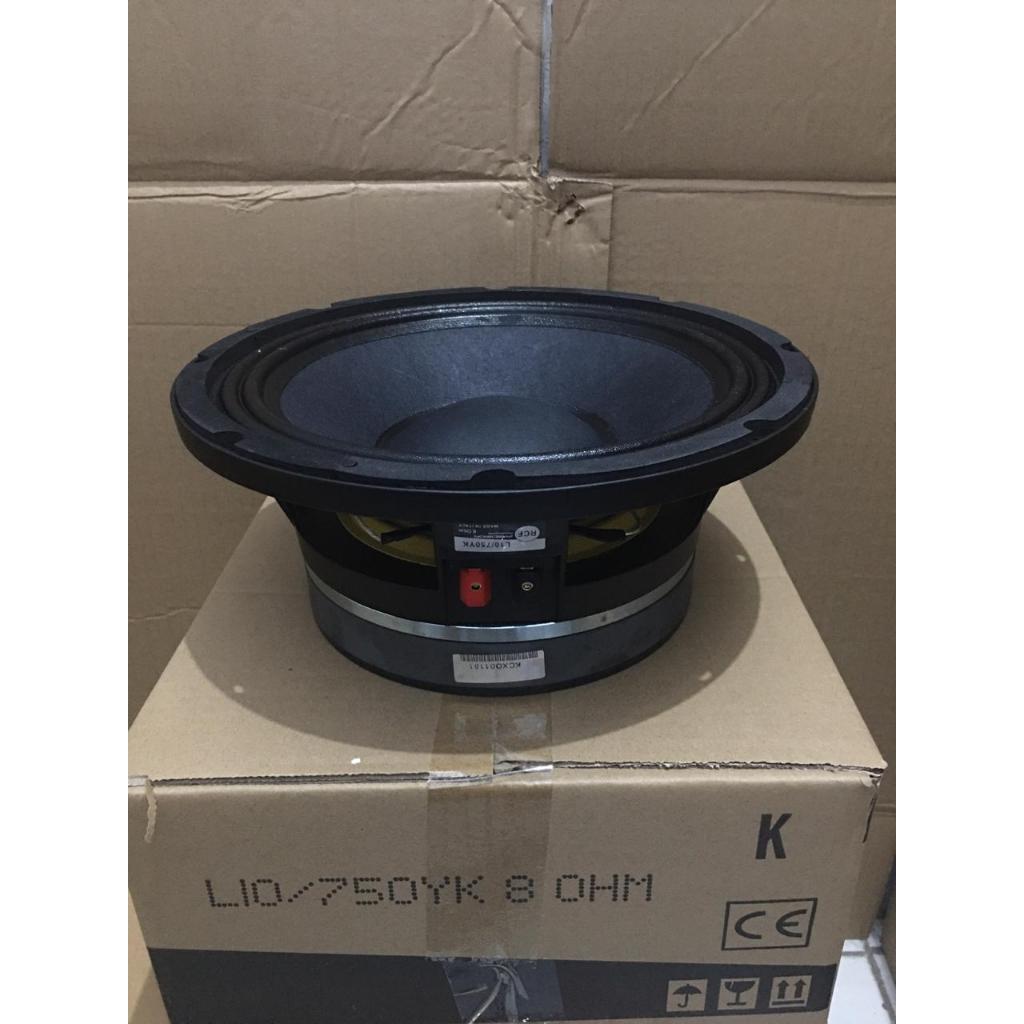 speaker 10″ model RCF YK750 / L10YK750 / L10 YK 750 magnet 20 cm daun coating