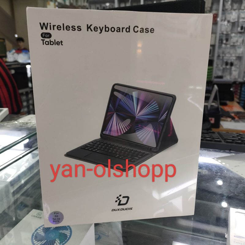 Duc Ducis Wireless Keyboard Case Samsung Tab S9 / Tab S9 FE