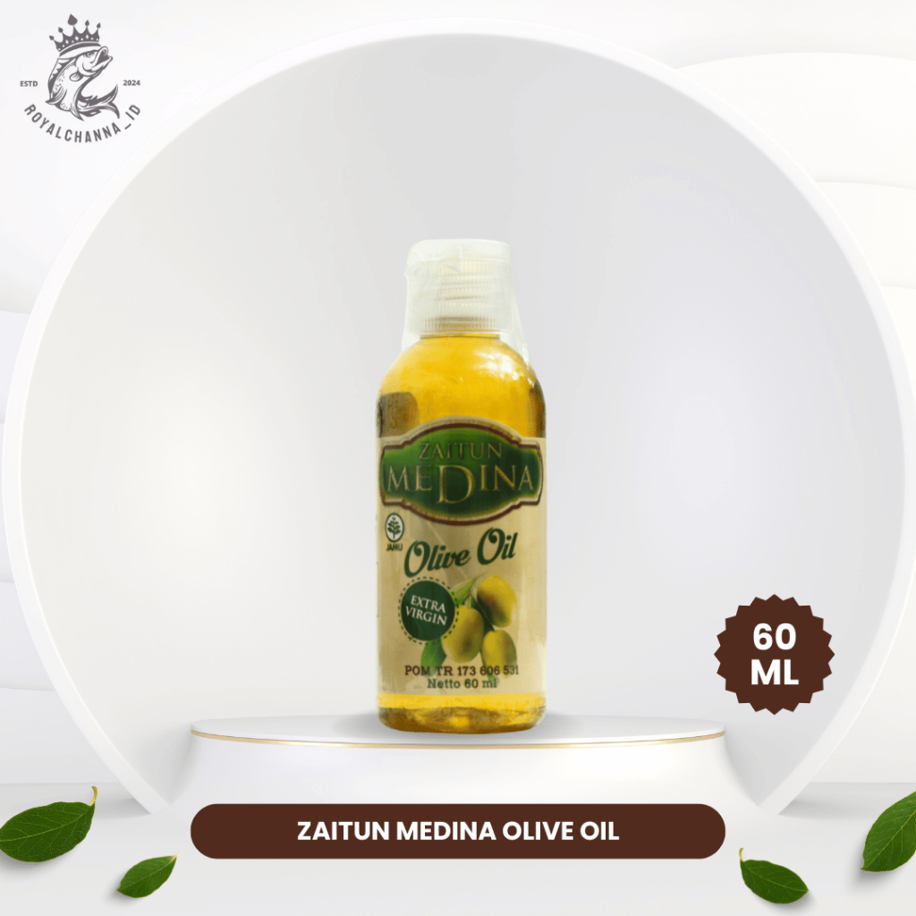 

Minyak Zaitun Medina Extra Virgin Olive Oil 60ml