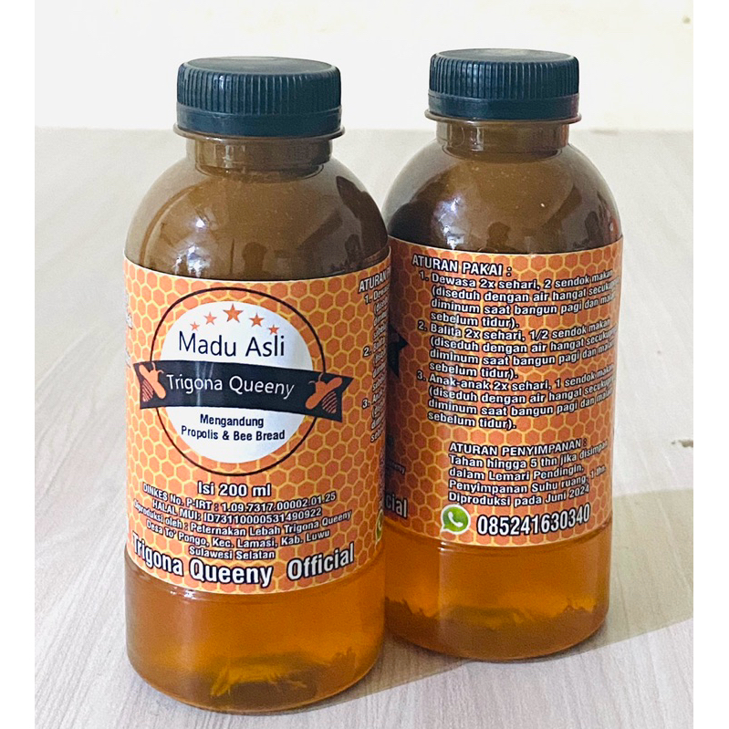 

Madu Trigona Queeny Bee Bread & Propolis 200ml