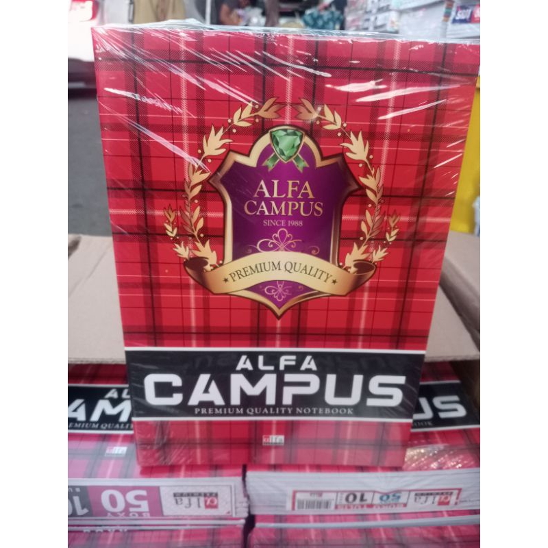 

BUKU ALFA CAMPUS 10BUKU / BUKU CAMPUS MURAH