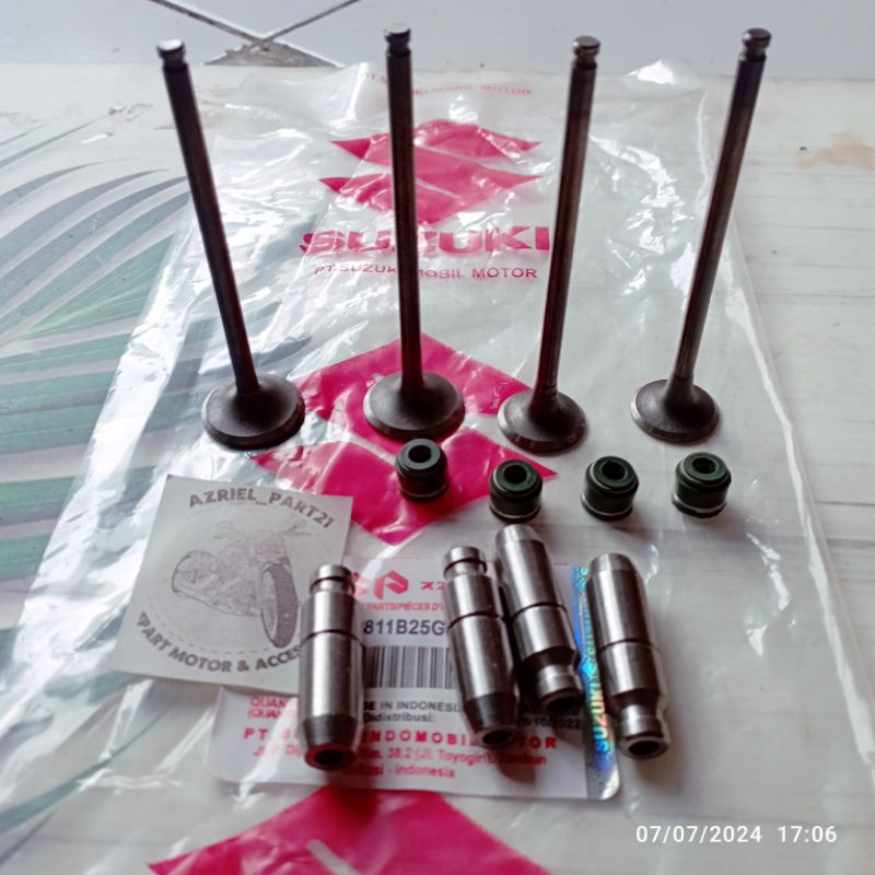 Payung Klep + Botol Klep + Seal Klep Satria Fu 150 Old New Satria Fu 150 Barong Ori Oem