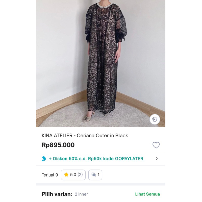 KINA ATELIER PRELOVED