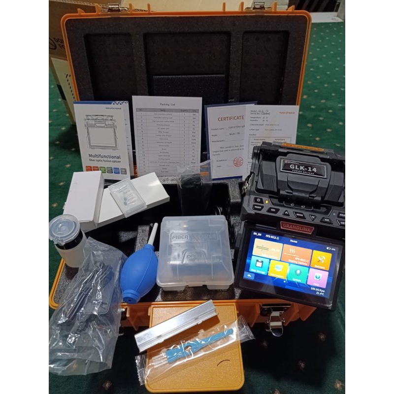 Fusion splicer glk14 baru / Fusion splicer grandlink 14