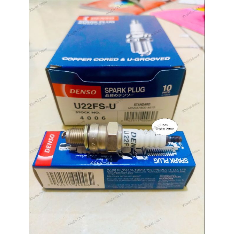 Busi Motor Denso U22FSU 100% Original