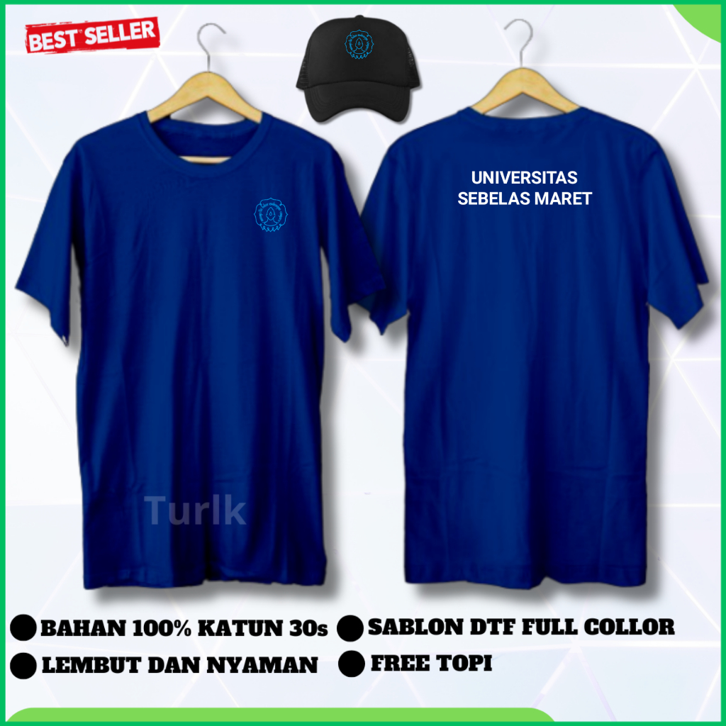 Kaos Universitas Sebelas Maret Kaos UNS Kaos Tshirt UNS Universitas Sebelas Maret Surakarta
