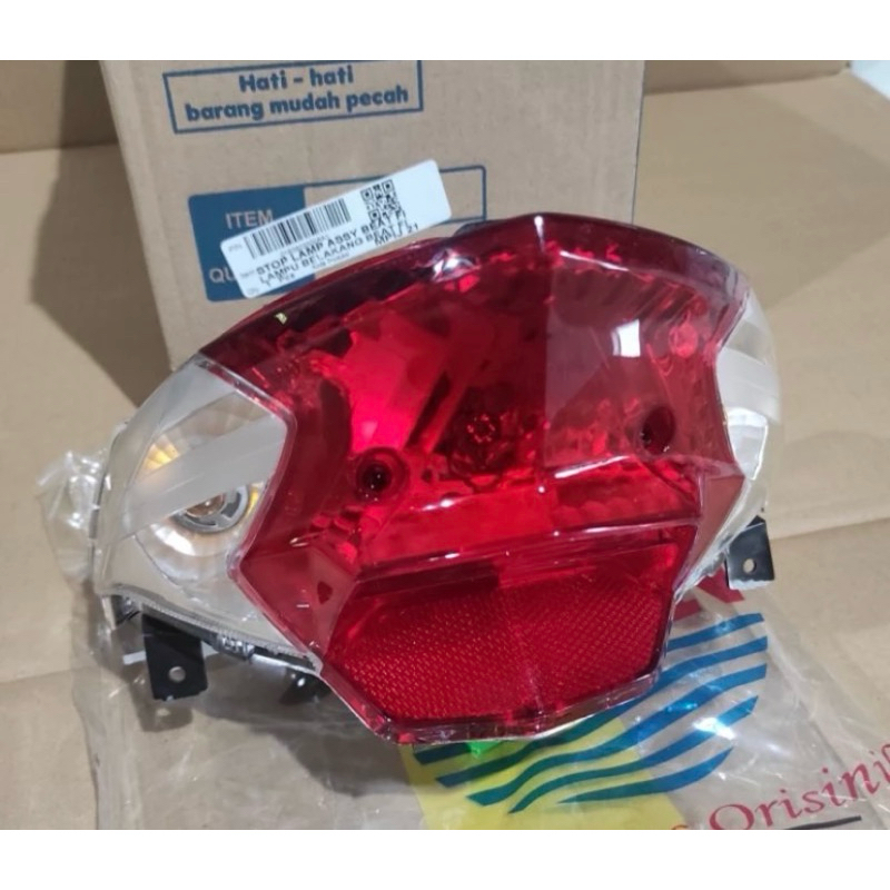 stoplamp running led  beat fi 2012 -2015 fullset reflektor stoplamp