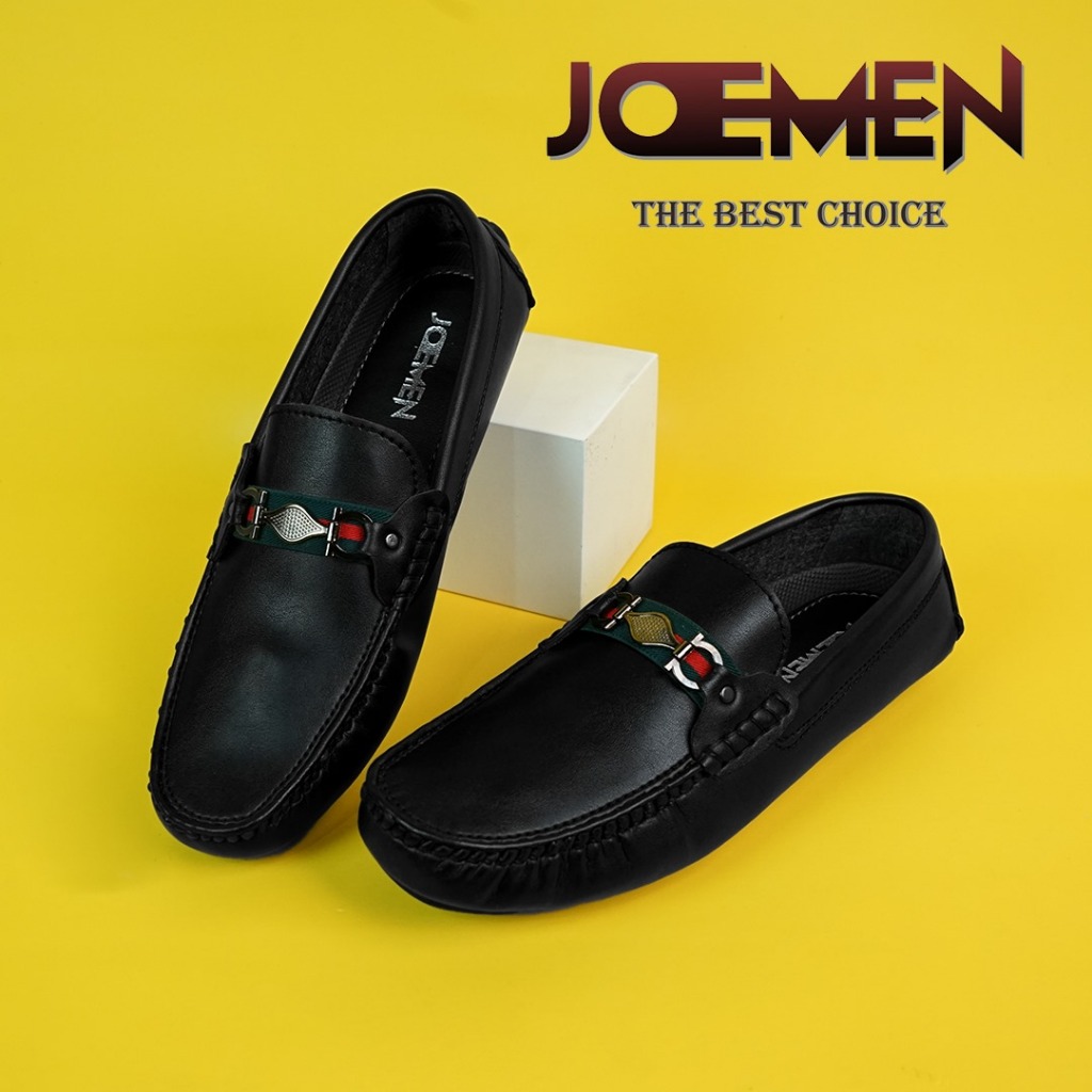 SEPATU SLIP ON SEPATU KULIT KERJA SEPATU SANTAI ORIGINAL 100% JOEMEN JOE 03