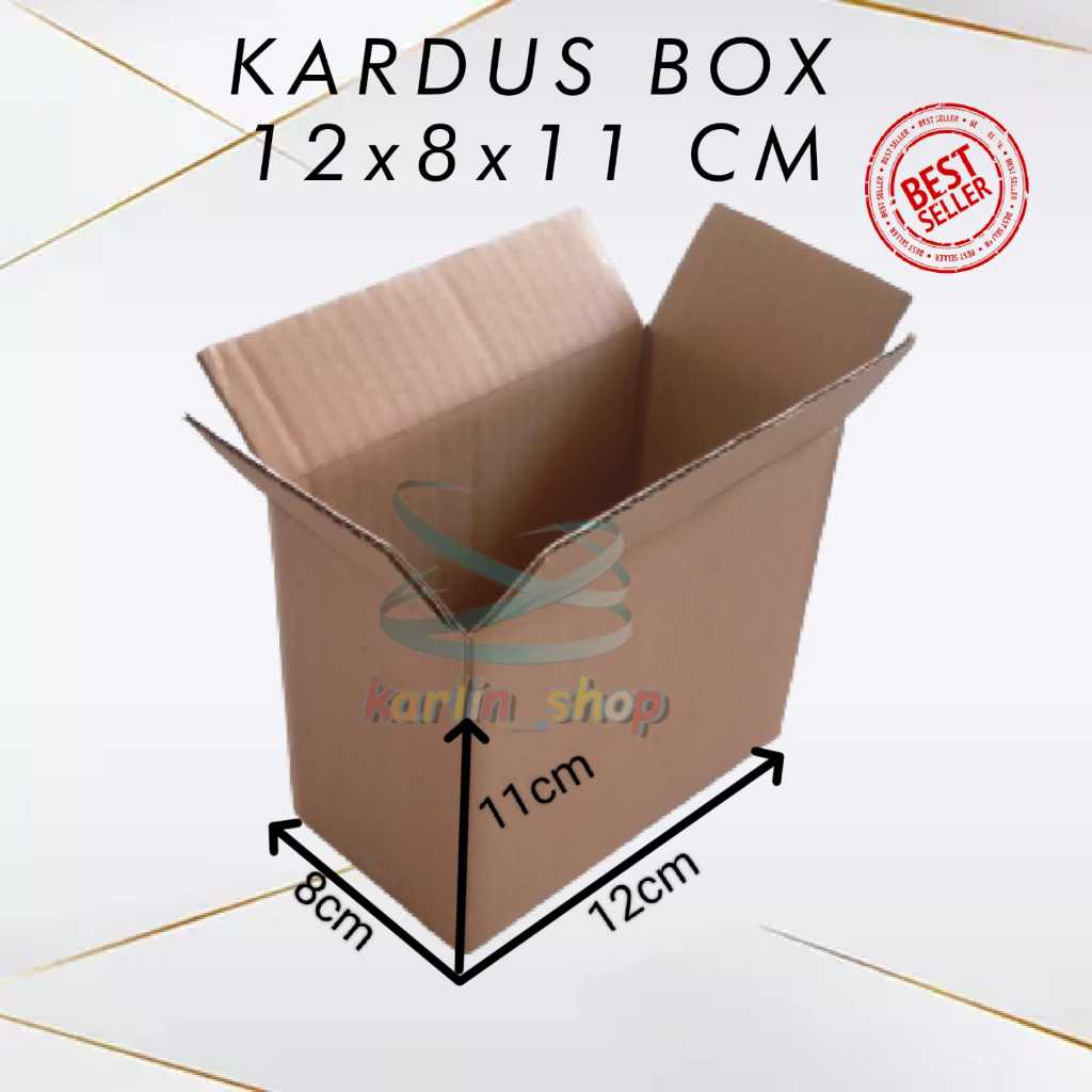 

Kardus Box 12x8x11 Cm single wall