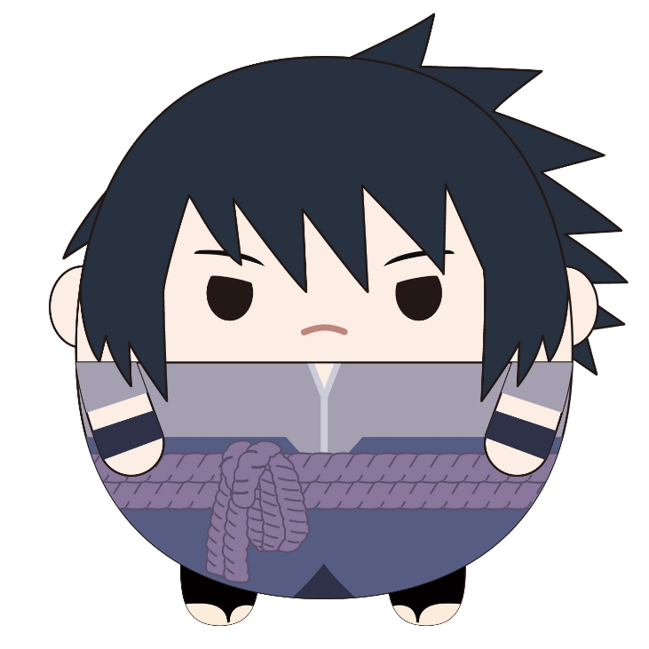 (BOOKED) Naruto Shippuden: Fuwa Kororin size S  Sasuke Uchiha