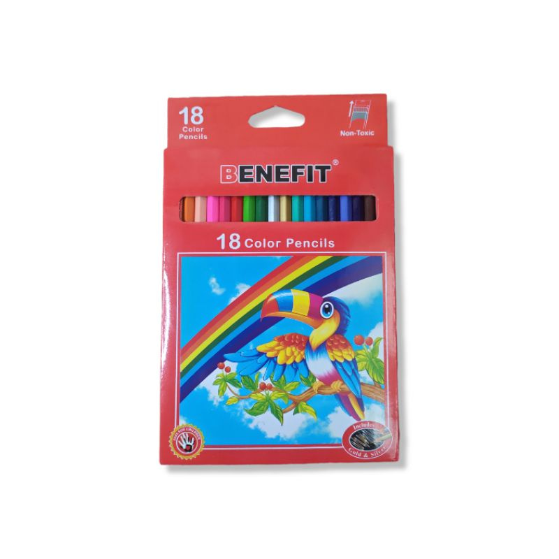 

Pensil Warna BENFIT Colored Pencil 18 Warna