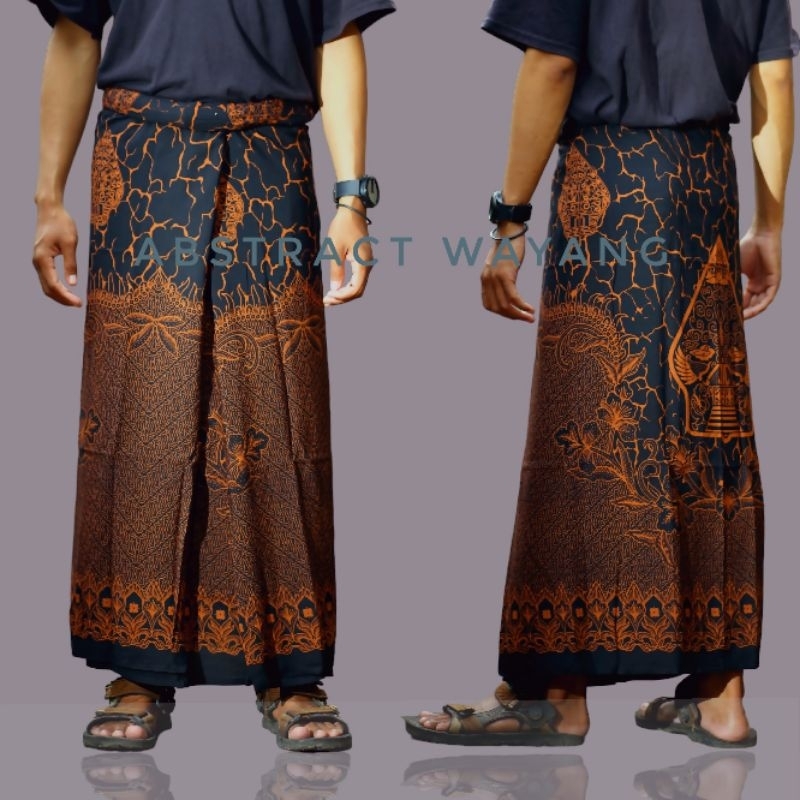 SARUNG BATIK PEKALONGAN MOTIF WAYANG ORIGINAL RAYON SUPER DEWASA MUSLIM SARUNG PRIA KATUN