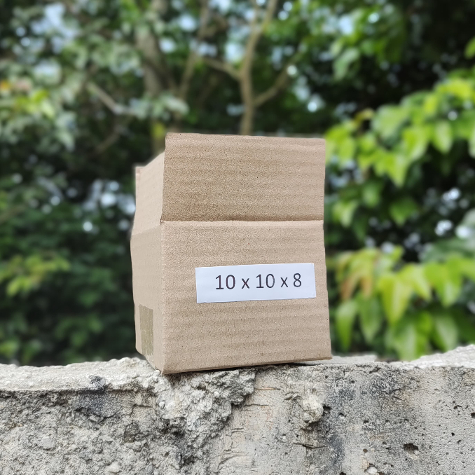 

Kardus 10x10x8 polos luar dalam.