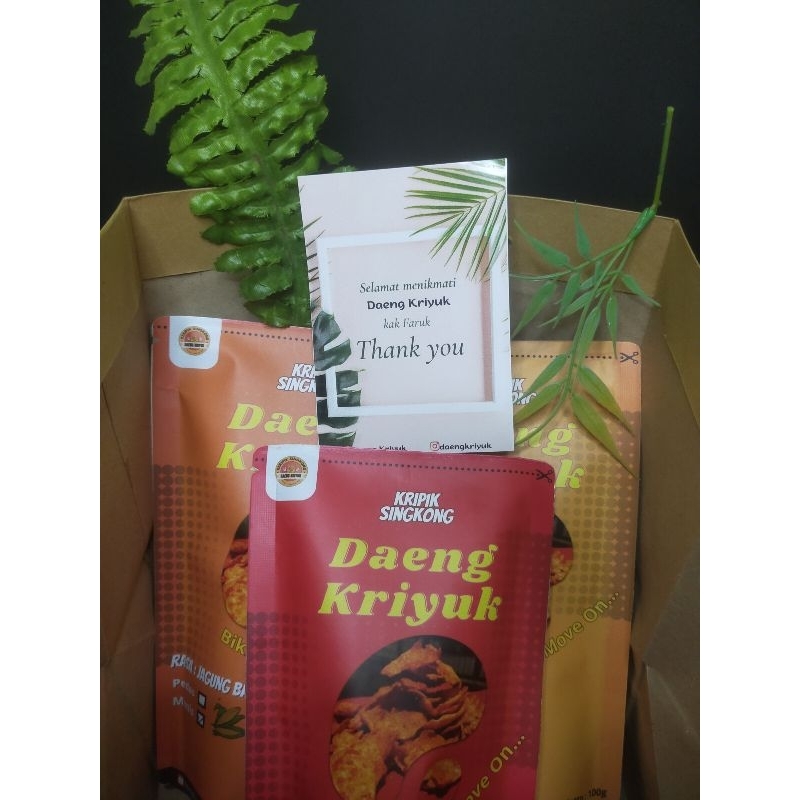 

Keripik Singkong Daeng Kriyuk 100gram