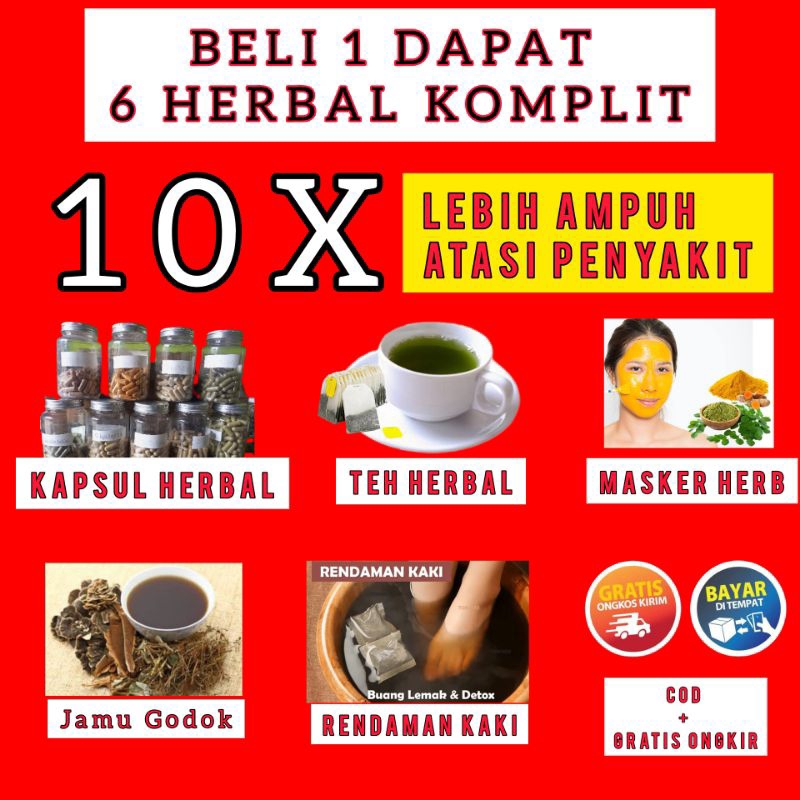 

1 PAKET HERBAL KOMPLIT Beli 1 dapat 8 BONUS Sekaligus. kapsul herbal teh Masker kelor Jamu godok Rendaman kaki moringa sambiloto purwoceng bawang dayak temu lawak jati cina insulin sambung nyawa cod gratis ongkir