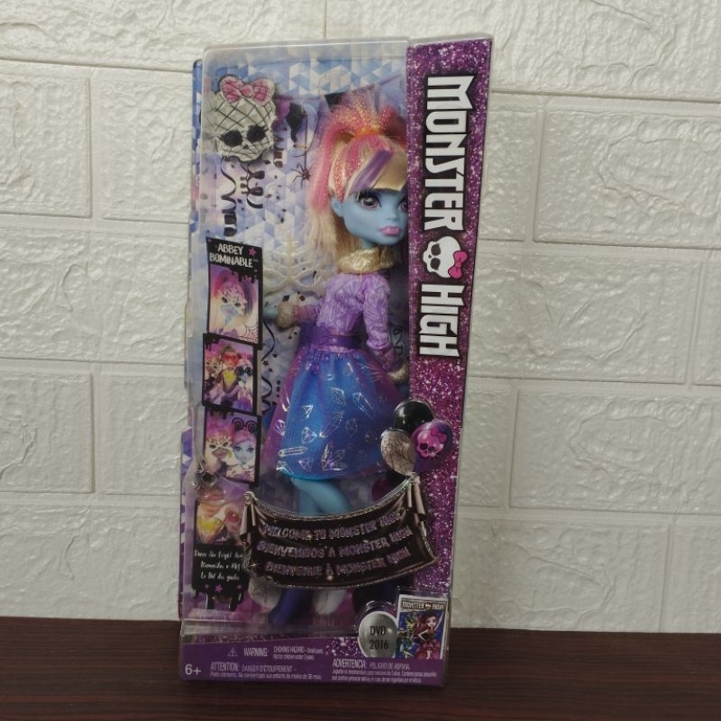 monster high abbey bominable cloth monster high dolls & doll playset