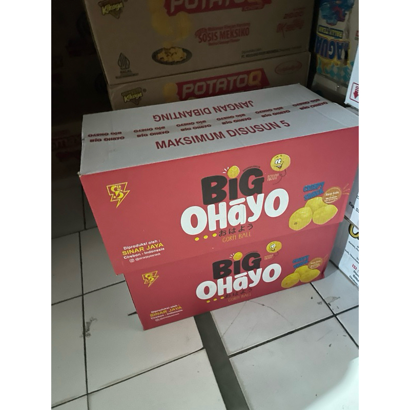 

Chiki ciki Big Ohayo / Go Prime Goprime/ treasure boom per 10pcs/1 renceng