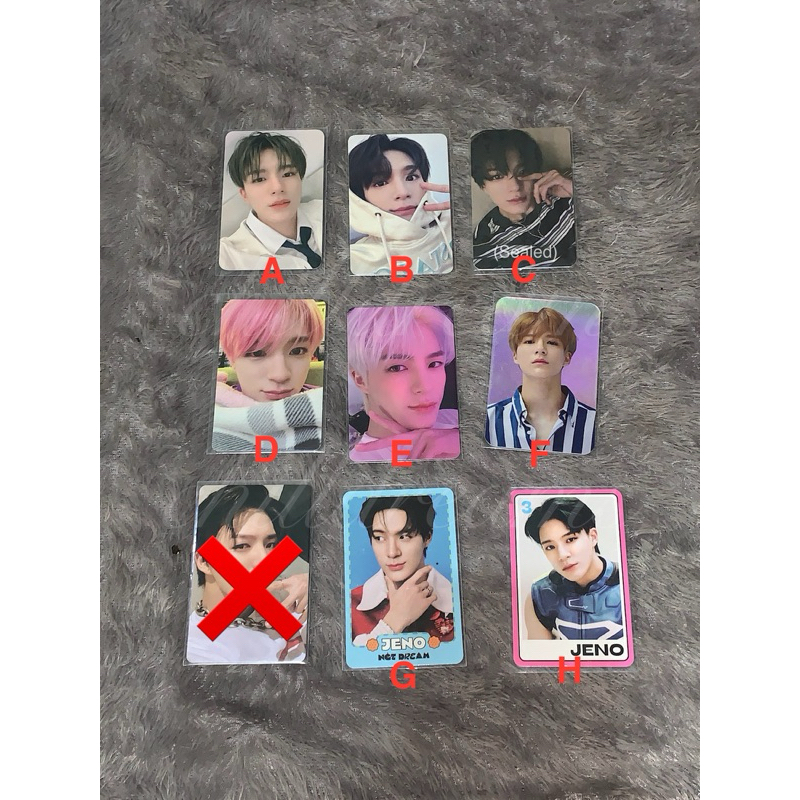 Photocard ofc Jeno nct dream selimut candylab sg23