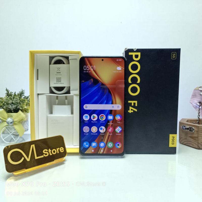 XIAOMI POCO F4 5G RAM 8/256 GB HP SECOND MURAH GARANSI RESMI