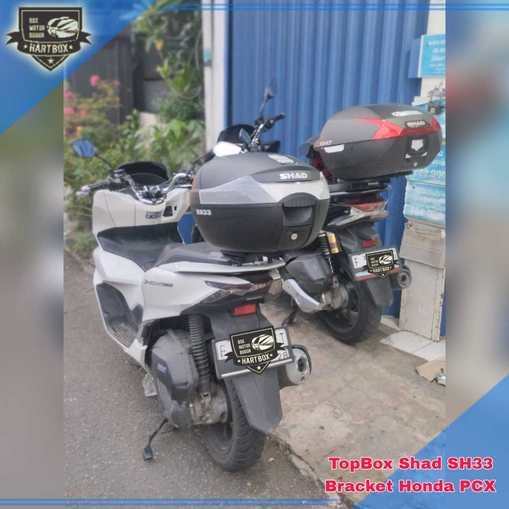 Box Motor Shad SH33 Box Motor Ukuran Sedang SH 33 cocok untuk Byson Nmax Pcx Tiger CB Aerox ADV