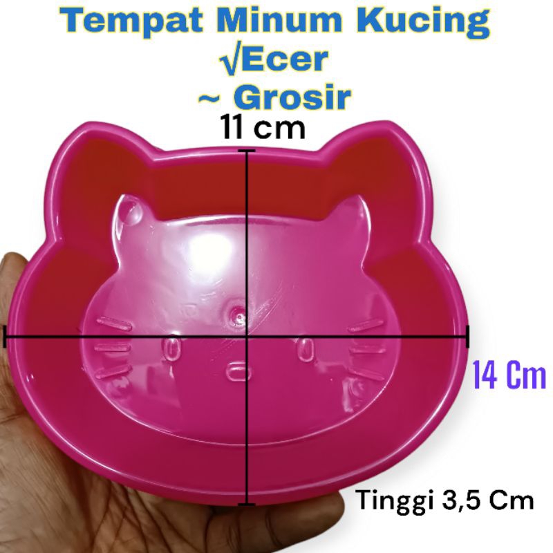 Tempat minum kucing/tempat minum kucing anjing/TEMPAT MAKAN ATAU MINUM SINGEL UNTUK KUCING ANJING/TE
