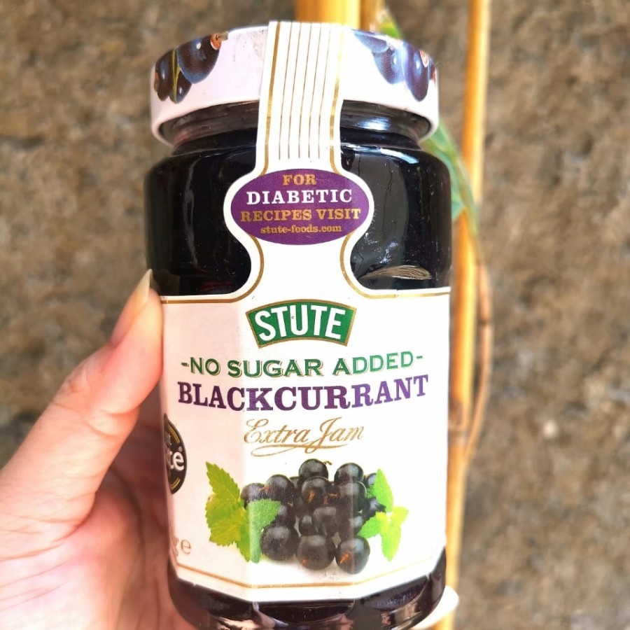 

Stute Diabetic Jam Blackcurrant/ Diet Keto/ No Added Sugar/ Sugar Free