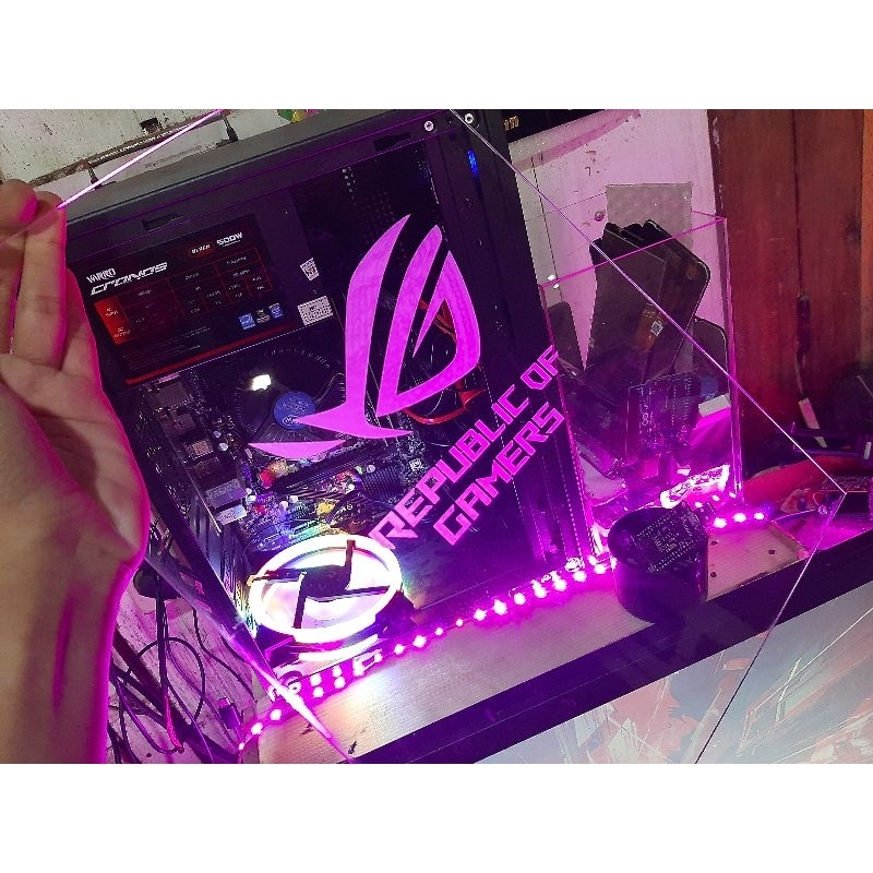 Tutup casing CPU GAMING Custom Universal