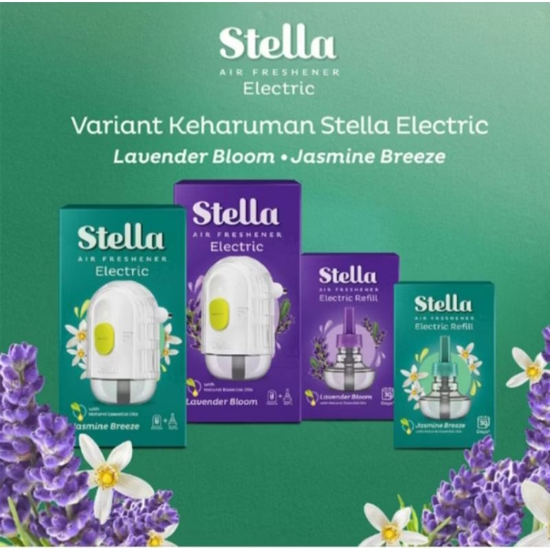 Stella Air Freshener Set + Refill - Pengharum Ruangan Elektrik