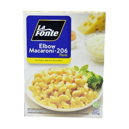 

Lafonte Elbow Makaroni 206 kemasan 225 g